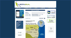 Desktop Screenshot of listasul.com